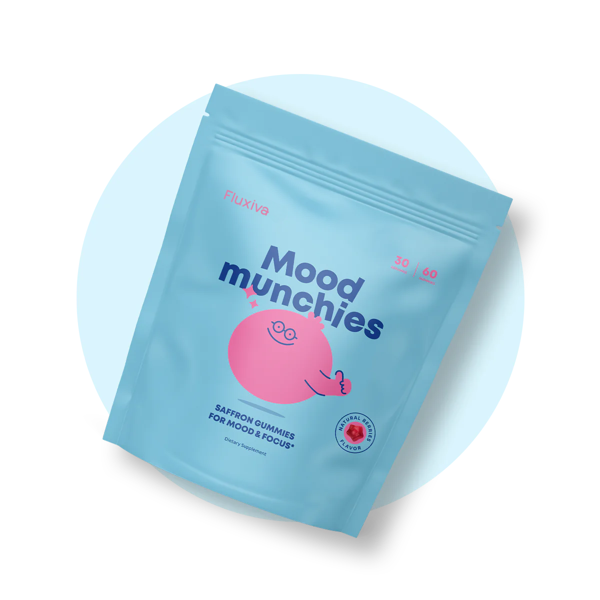 Fluxiva Saffron Mood Gummies